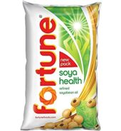 Fortune Refined soyabean oil 1Ltr (Pouch)