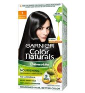 Garnier Color Naturals Creme Riche Ammonia Free Hair Color Natural Black (70ml +60gm)