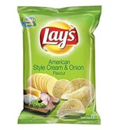 Lays American Style Cream & Onion Potato Chips 52 g